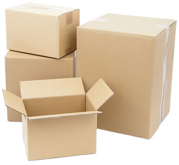 Cardboard boxes